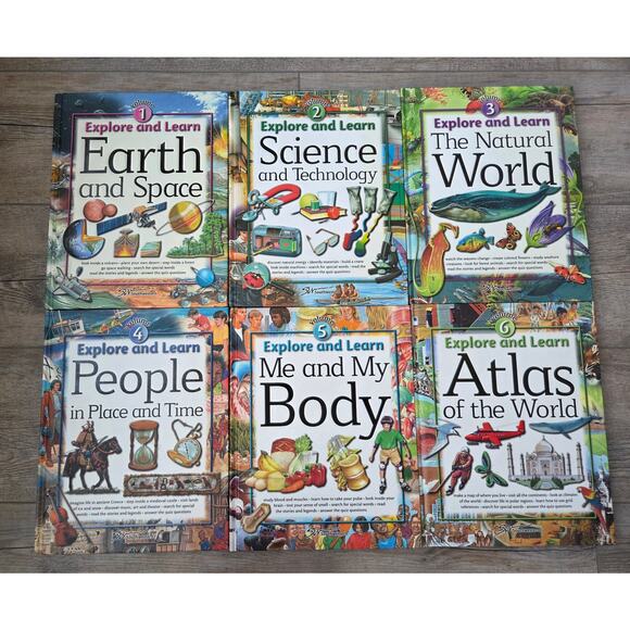 Southwestern Explore and Learn 6 Volume Set Hardcover Homeschool Books - Picture 1 of 3